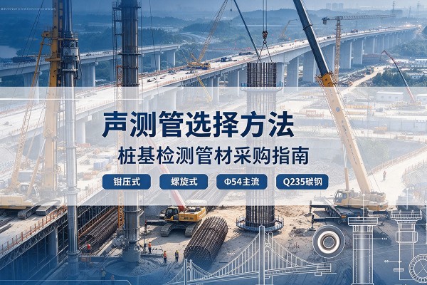 吐鲁番声测管选型标准