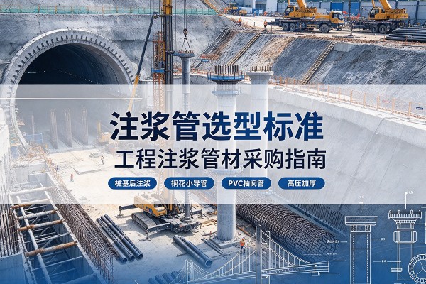 吐鲁番注浆管选型标准