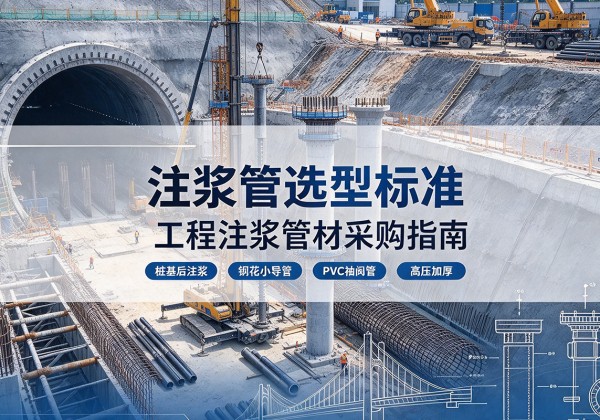 吐鲁番注浆管选型标准